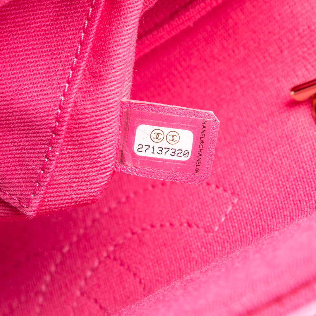 Chevron Jersey Trendy CC à rabat Petit Rose