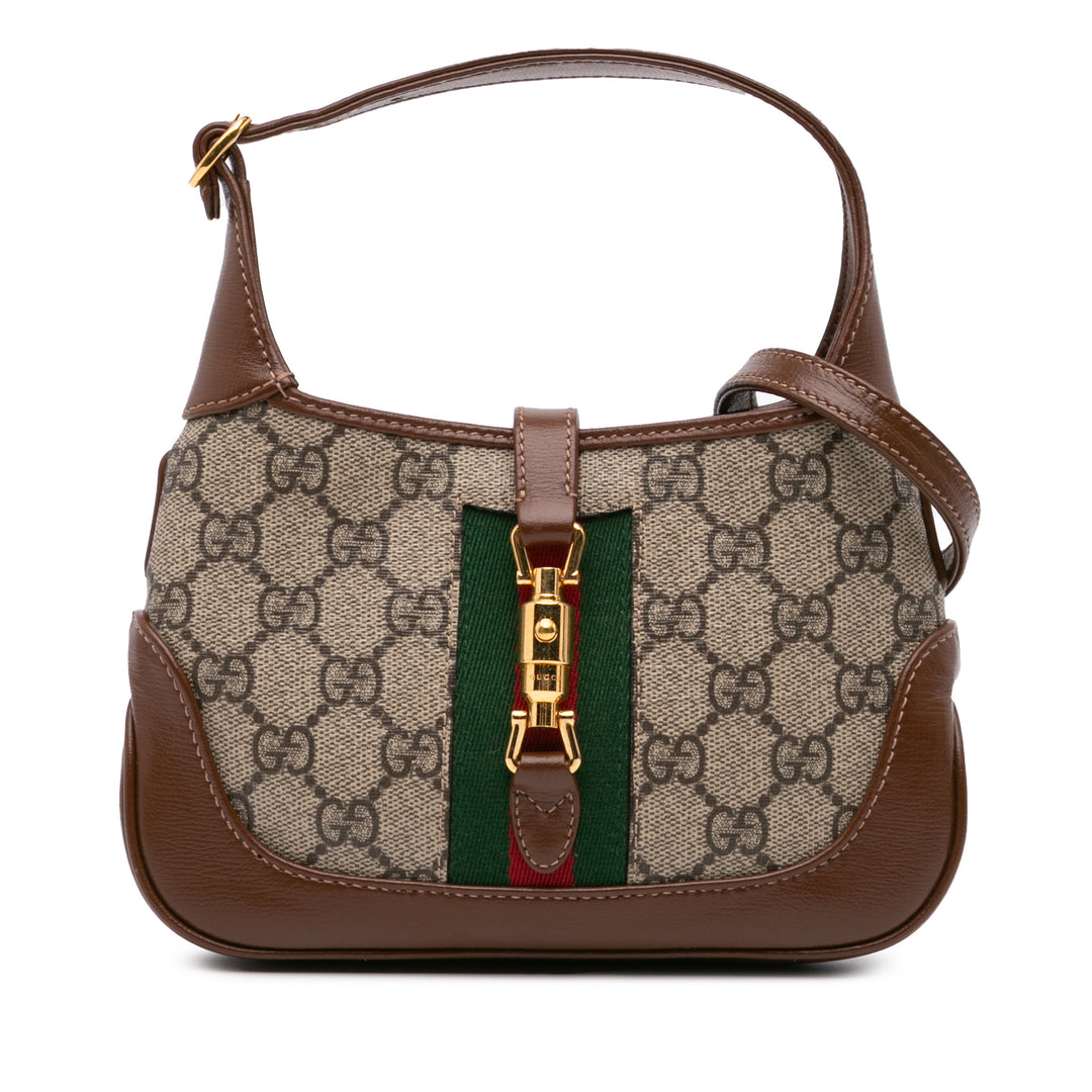 Mini GG Supreme Jackie 1961 Crossbody Brown - Gaby Paris