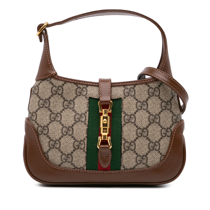 Mini GG Supreme Jackie 1961 Crossbody Brown - Gaby Paris