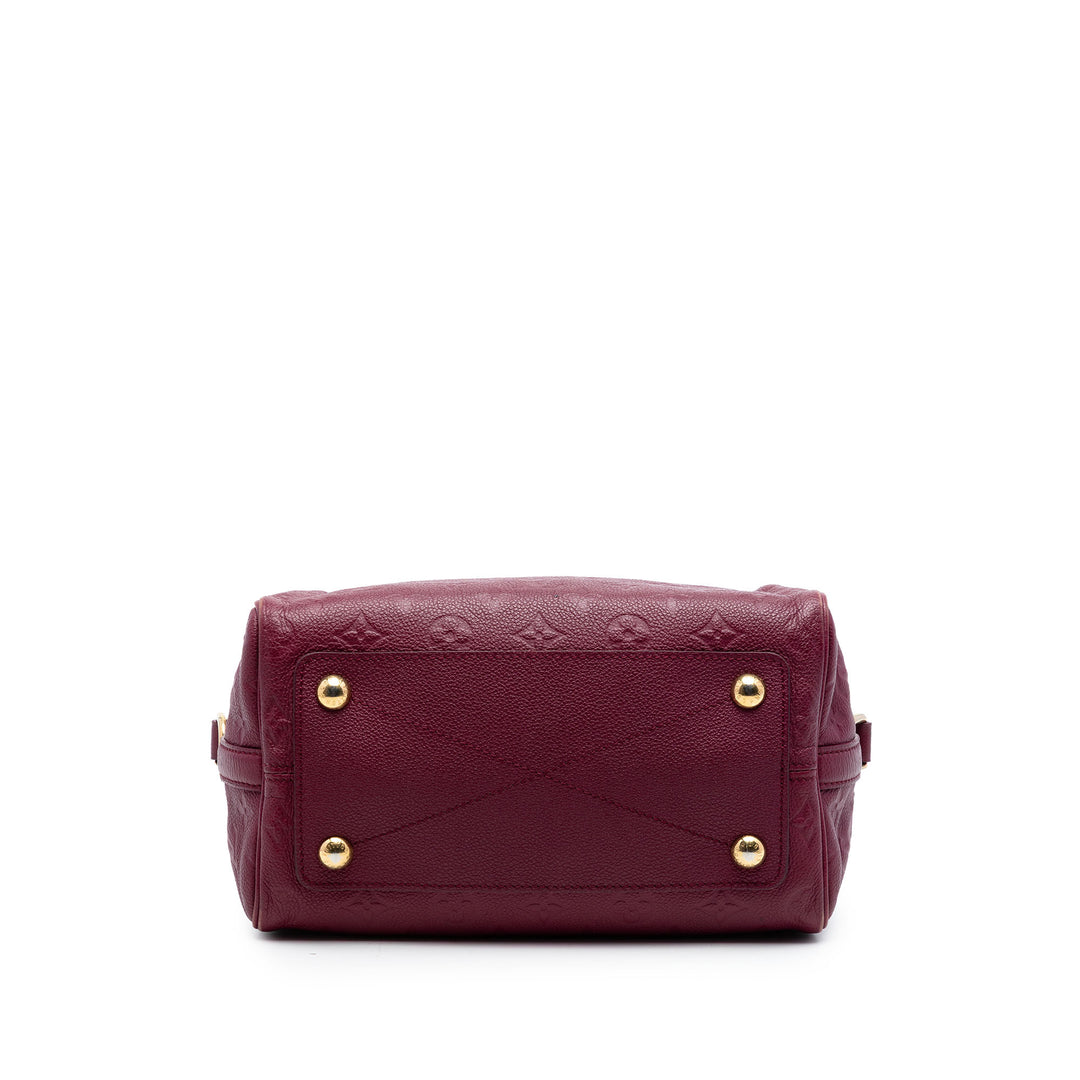 Speedy Bandouliere 25 Monogram Empreinte Rouge