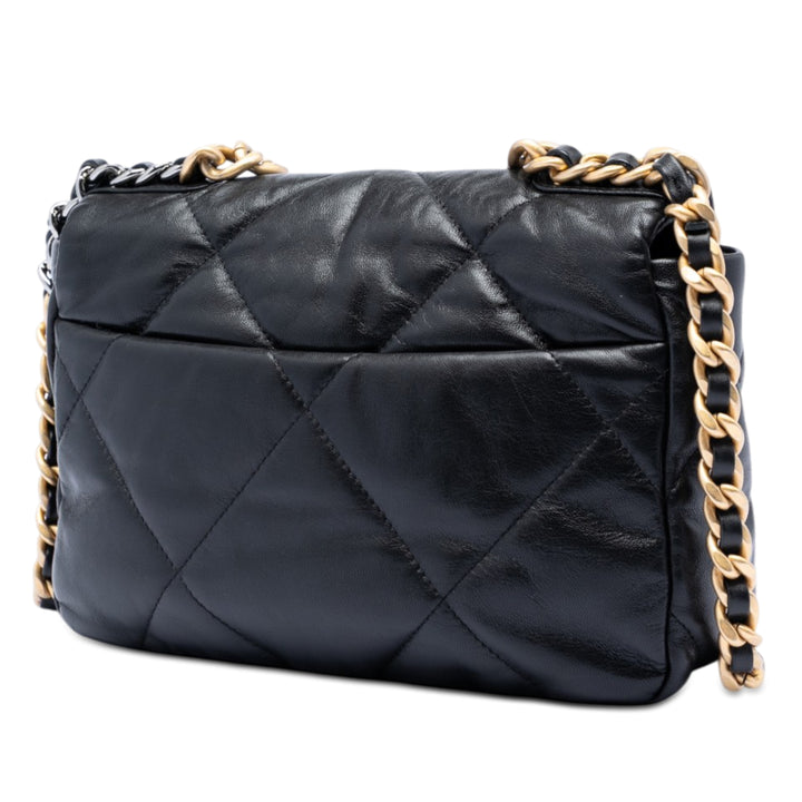 Chanel Medium Cuir d’agneau 19 à rabat