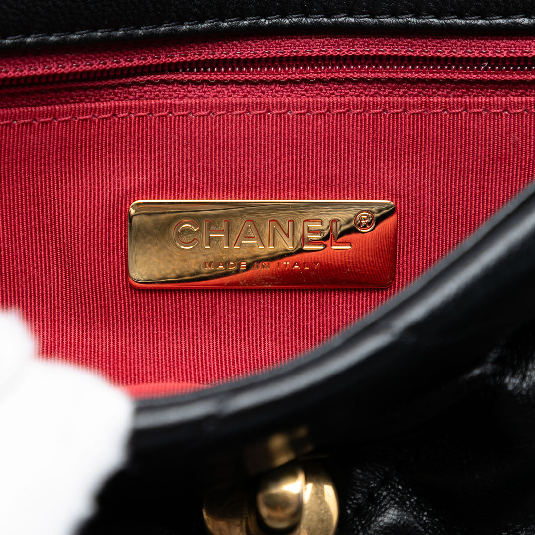 Chanel Medium Cuir d’agneau 19 à rabat