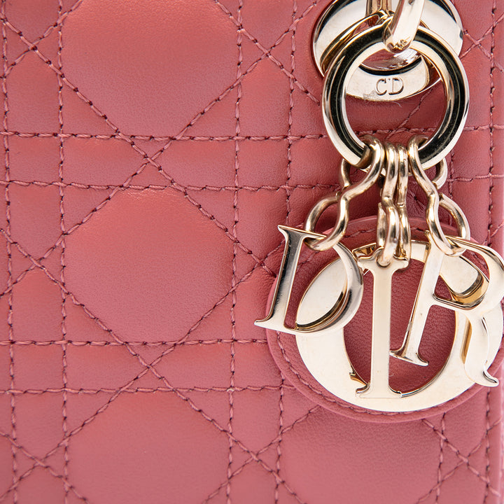 Dior Micro Cuir d'agneau Cannage Lady Dior