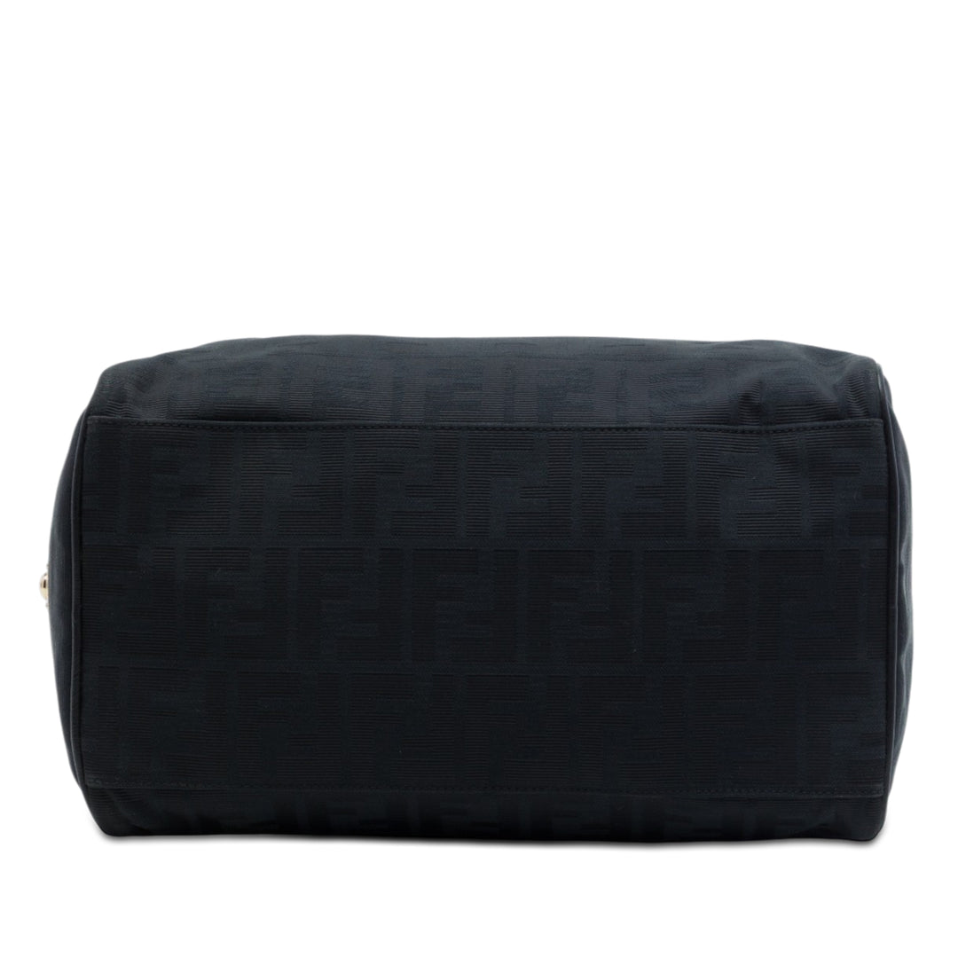 Fendi Sac à main Zucca Boston Noir – vue 3 – GABY PARIS