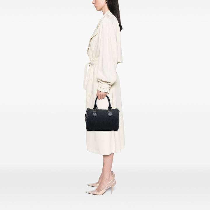 Fendi Sac à main Zucca Boston Noir – vue 7 – GABY PARIS
