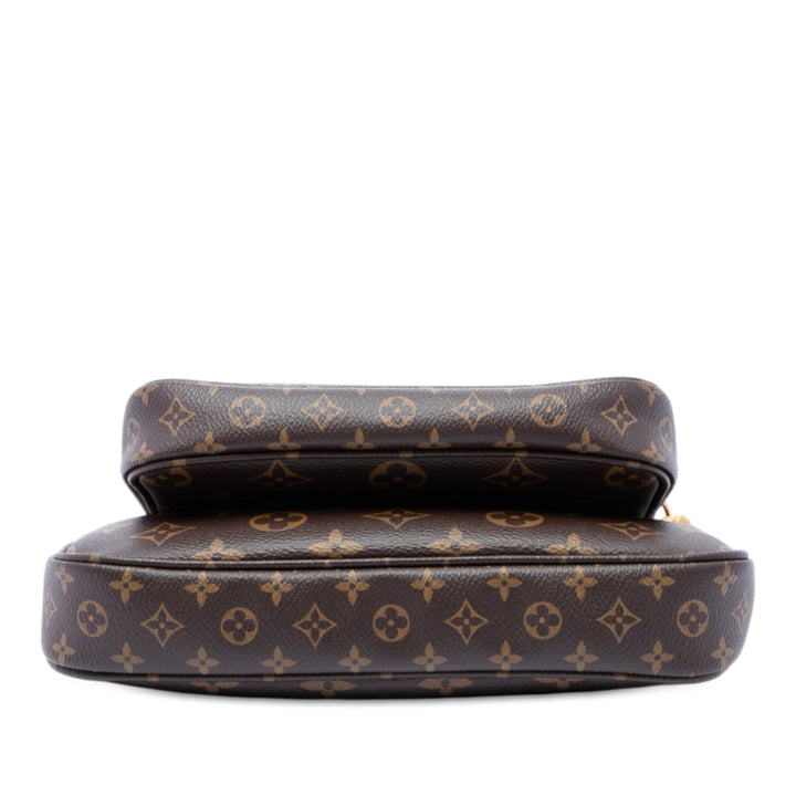 Multi Pochette Accessoires Monogram Marron
