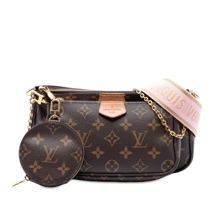 Multi Pochette Accessoires Monogram Marron
