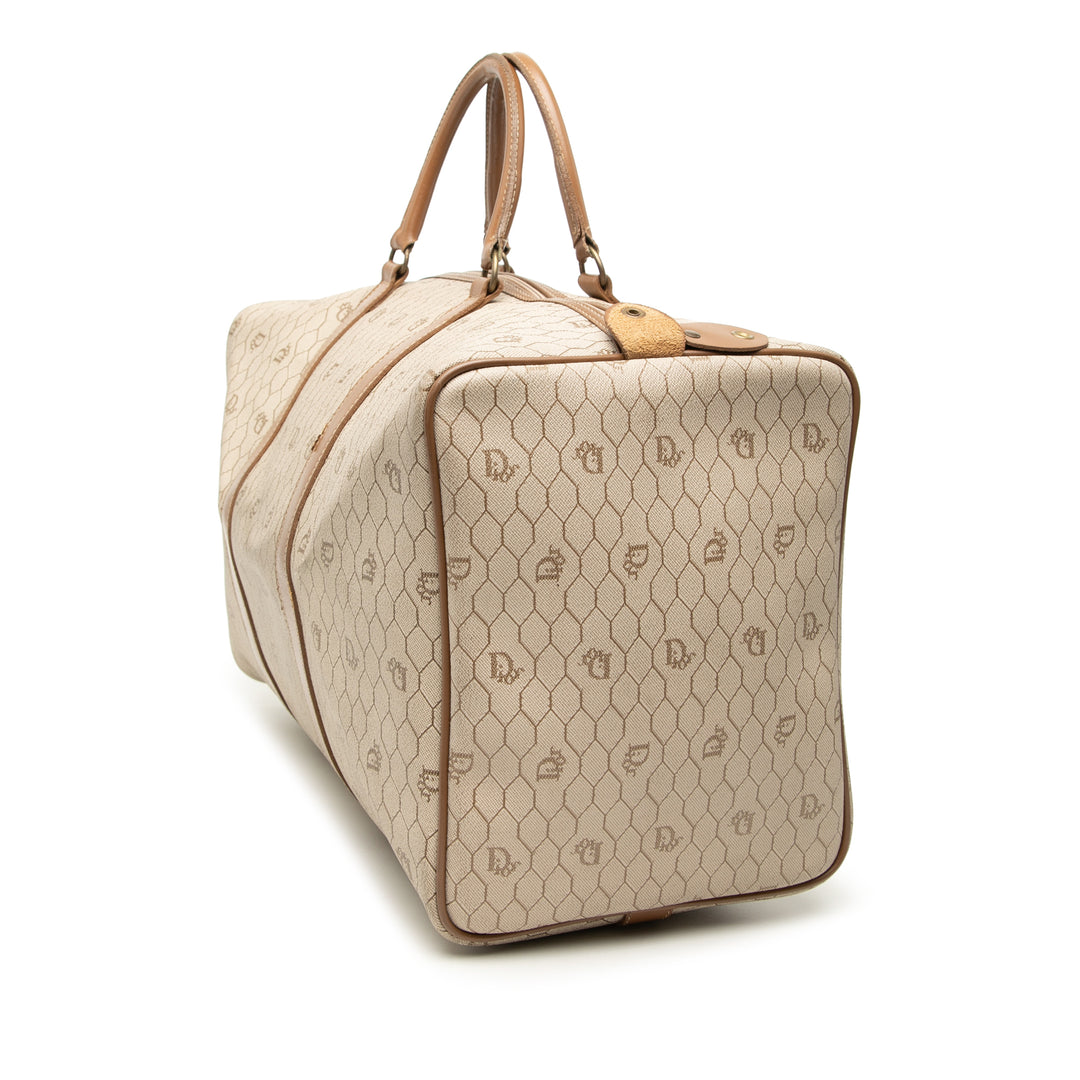 Dior Honeycomb Coated Toile Sac de voyage