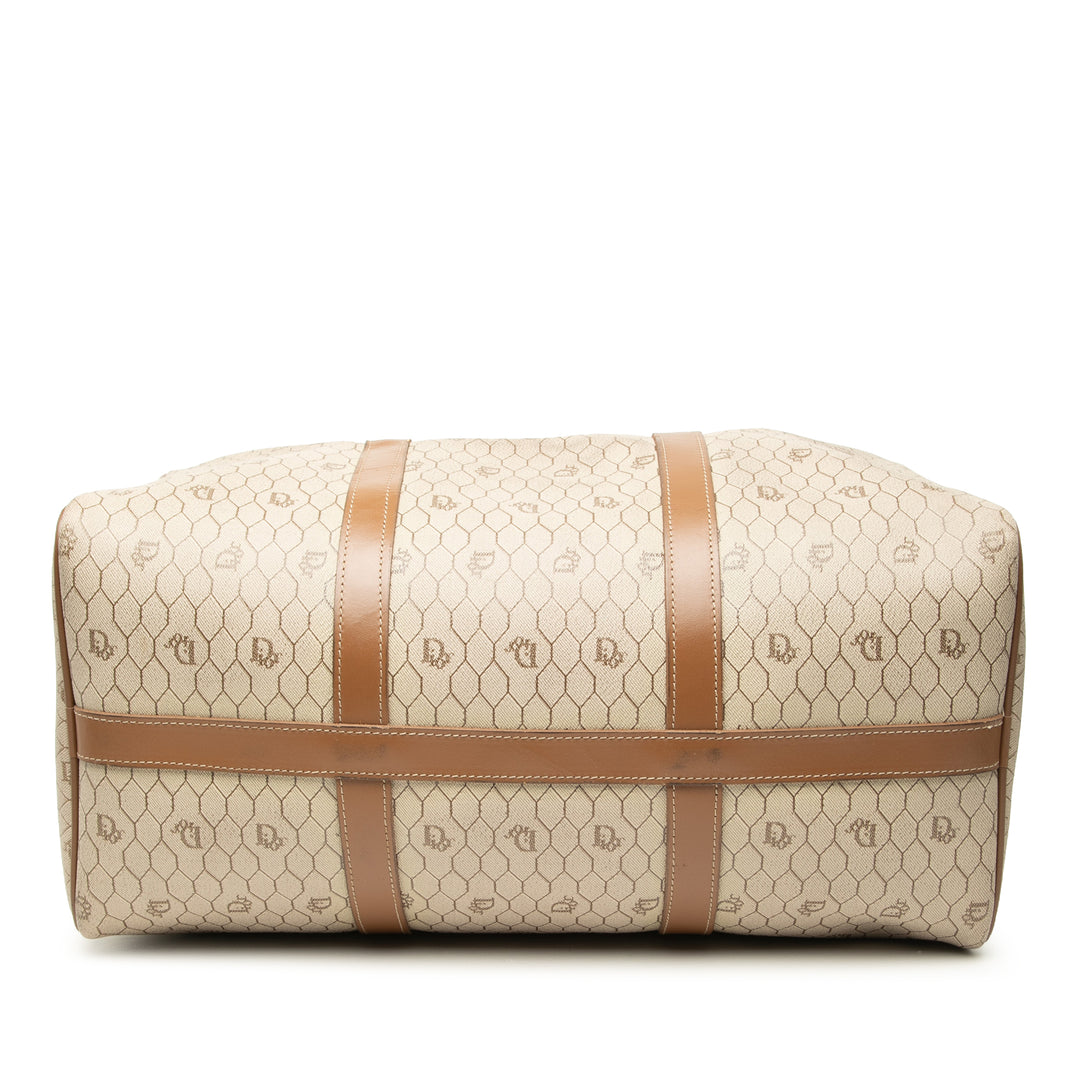 Dior Honeycomb Coated Toile Sac de voyage