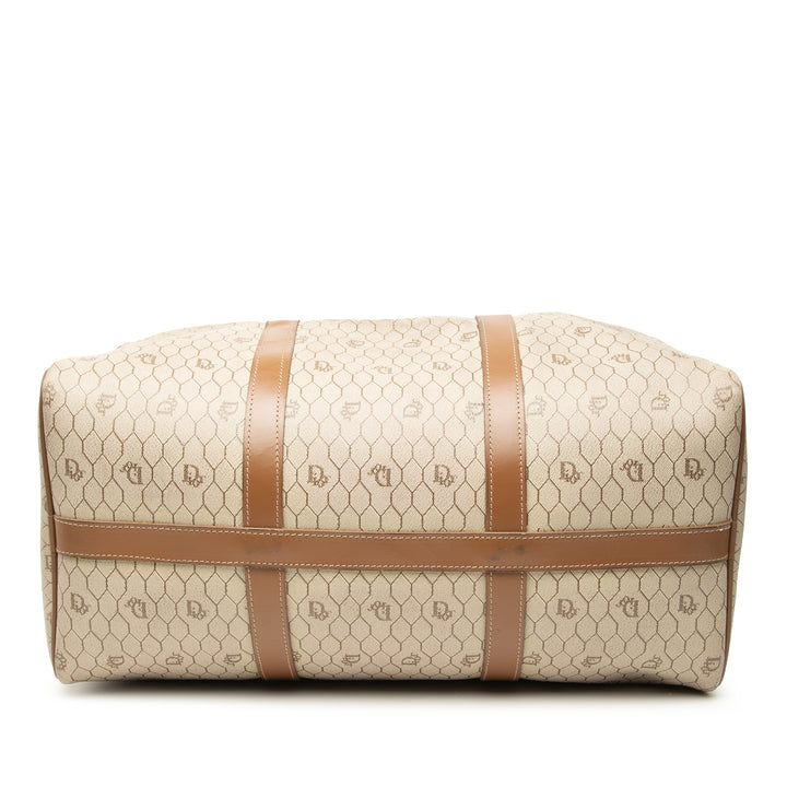 Dior Honeycomb Coated Toile Sac de voyage