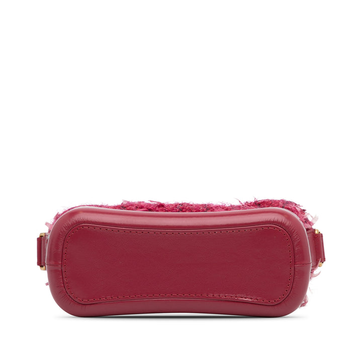 Small Tweed Gabrielle Crossbody Red - Gaby Paris