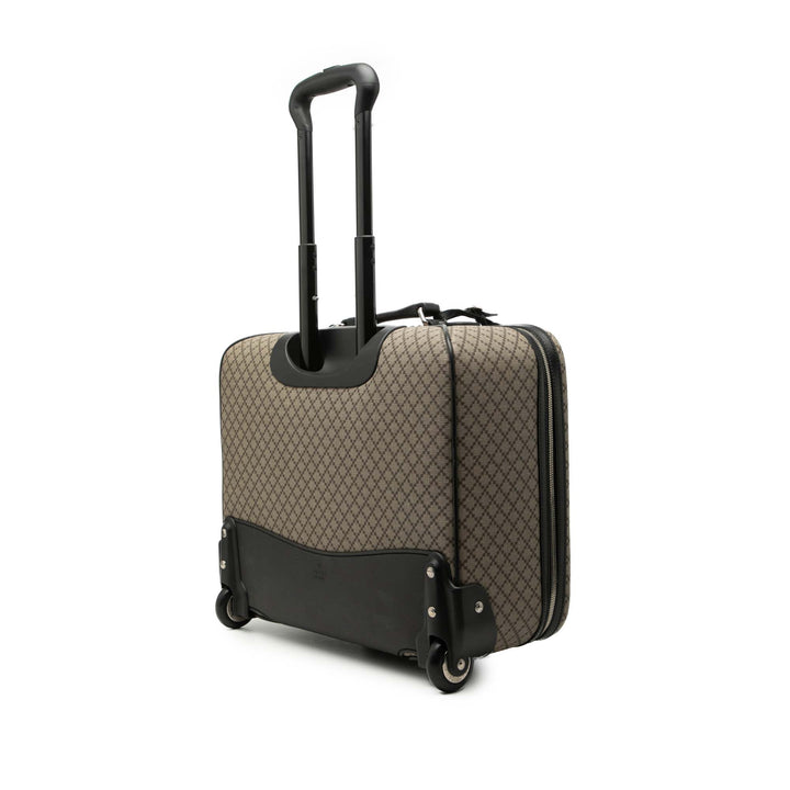 Gucci Diamante Coated Toile Carry On Trolley
