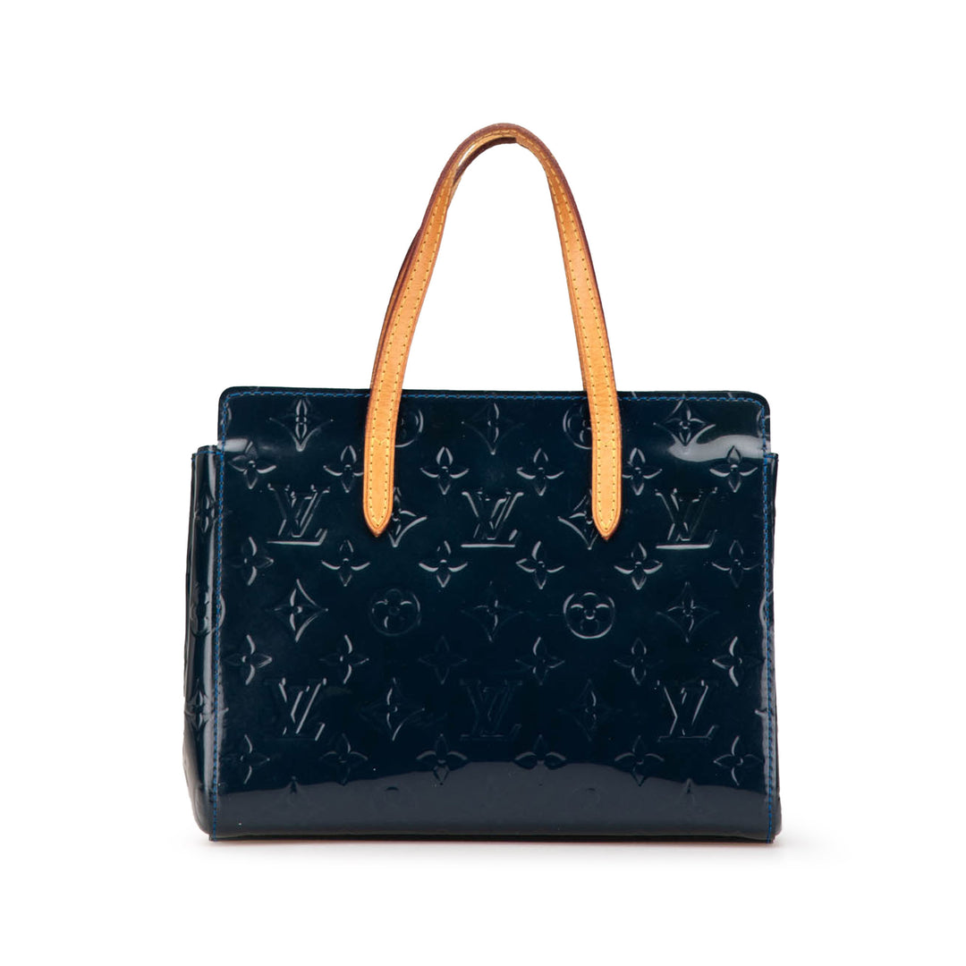 Monogram Vernis Catalina BB Blue - Gaby Paris
