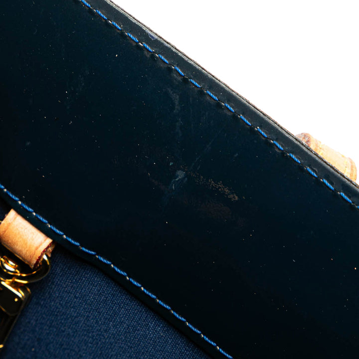 Monogram Vernis Catalina BB Blue - Gaby Paris