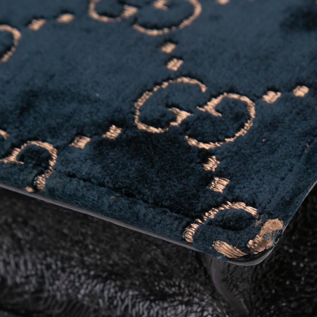 Gucci Mini GG Velours Dionysus Sac porté croisé Bleu – GABY PARIS Authentique