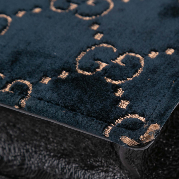 Gucci Mini GG Velours Dionysus Sac porté croisé Bleu – GABY PARIS Authentique