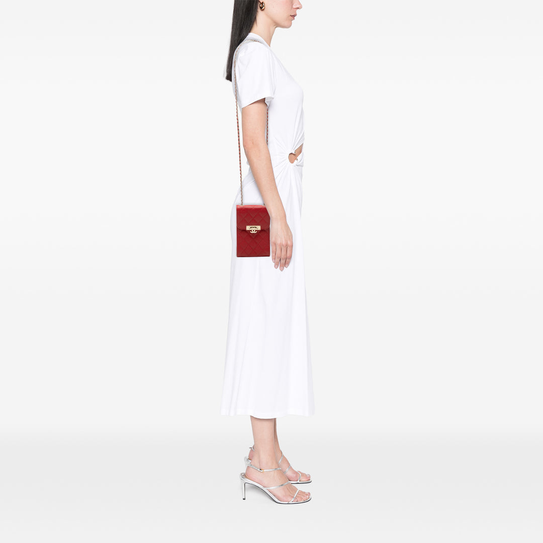 Chanel Matelassé Caviar Golden Class Phone Holder