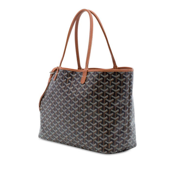 Goyard Chien Pet Carrier Goyardine Noir