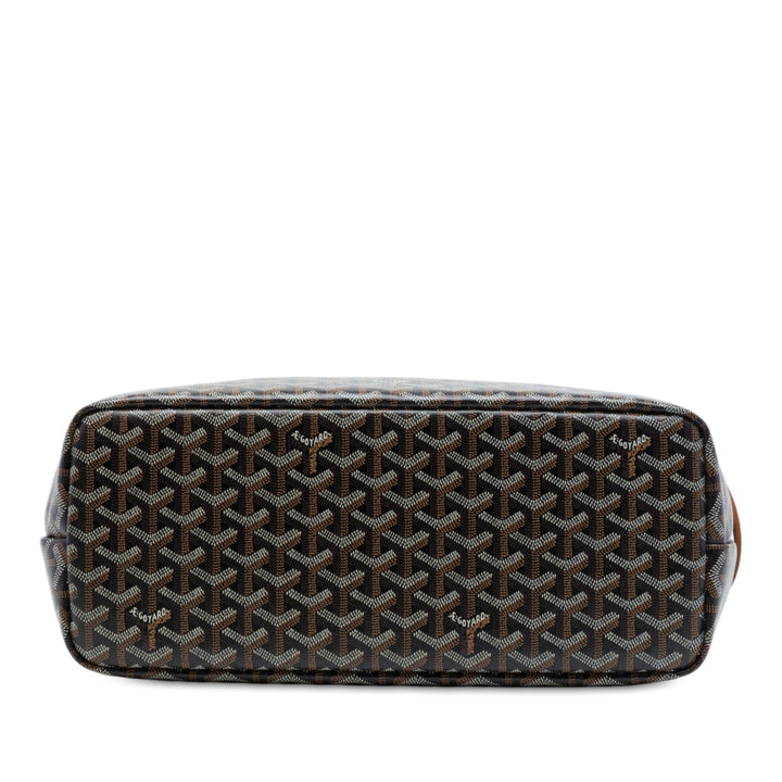 Goyard Chien Pet Carrier Goyardine Noir