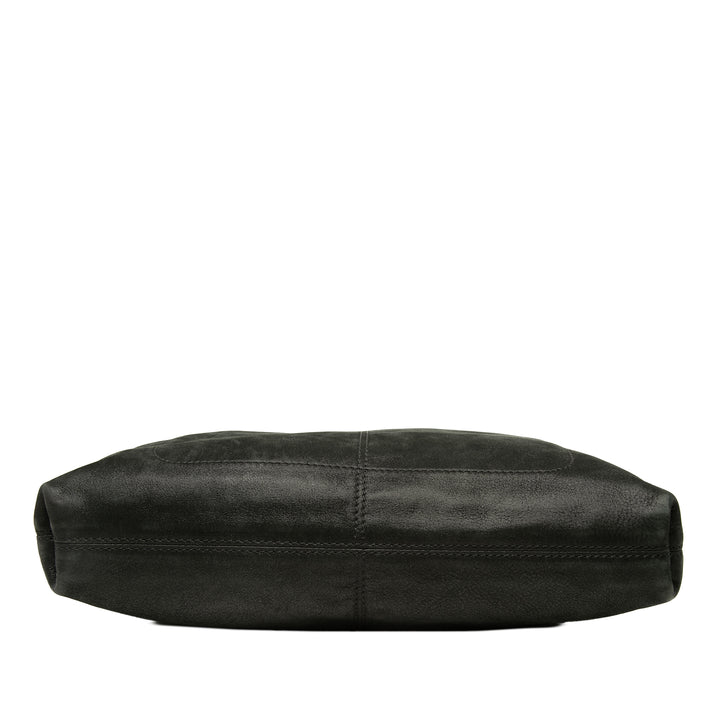 Fendi Sac bandoulière Métallisé Vitello Savana Forever Cuir de veau Noir – vue 3 – GABY PARIS