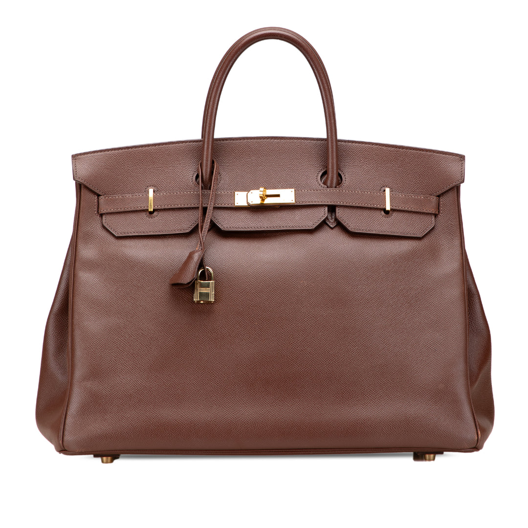 Courchevel Birkin Retourne 40 Brown - Gaby Paris