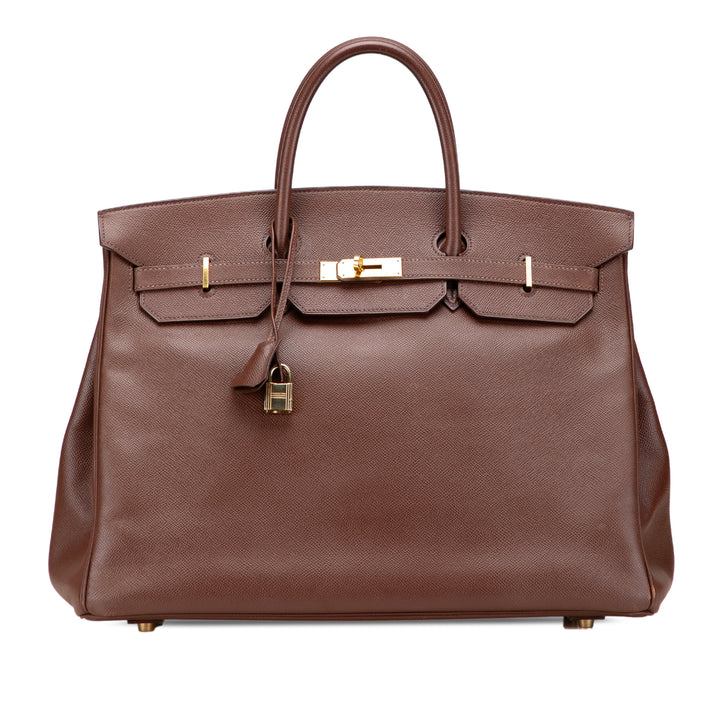 Courchevel Birkin Retourne 40 Brown - Gaby Paris