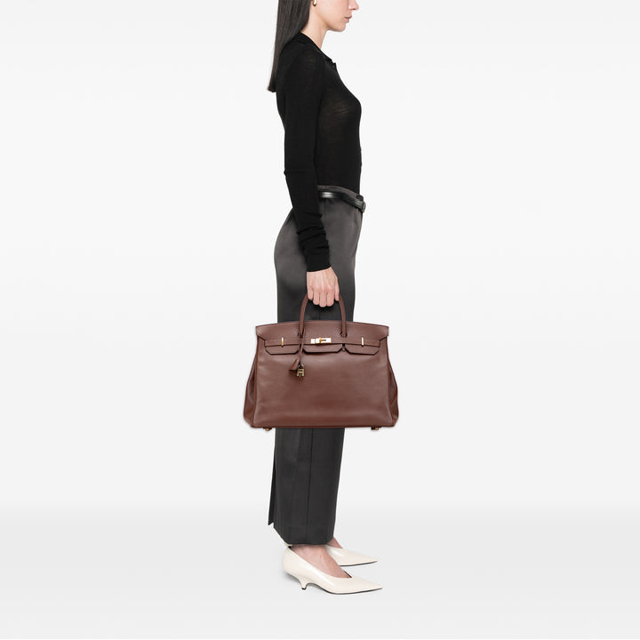 Courchevel Birkin Retourne 40 Brown - Gaby Paris