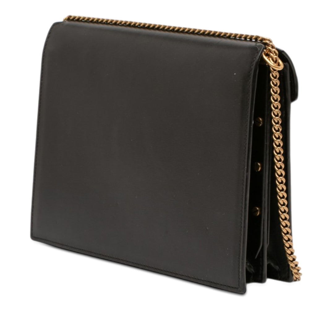 Cassandra Fermoir Sac Noir