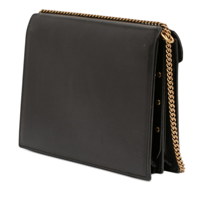 Cassandra Fermoir Sac Noir