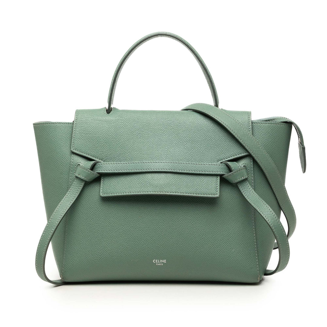 Celine grainé Sac ceinture Micro Cuir de veau grainé