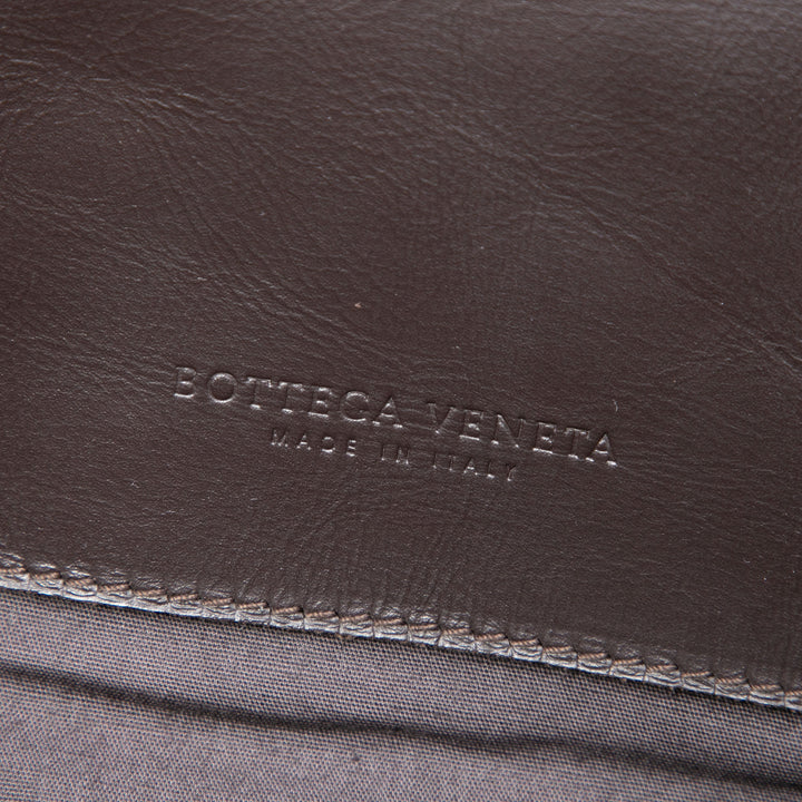 Bottega Veneta Intrecciato Business Sac nappa Marron – vue 5 – GABY PARIS
