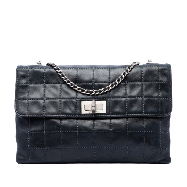 Chanel Chocolate Bar Cuir d'agneau Reissue 2.55 Chain Sac à main