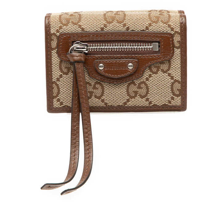 Gucci Balenciaga The Hacker Project GG Toile Neo Classic Portefeuille