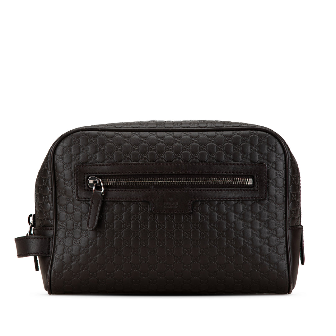 Gucci Microguccissima Clutch Brown - GABY PARIS