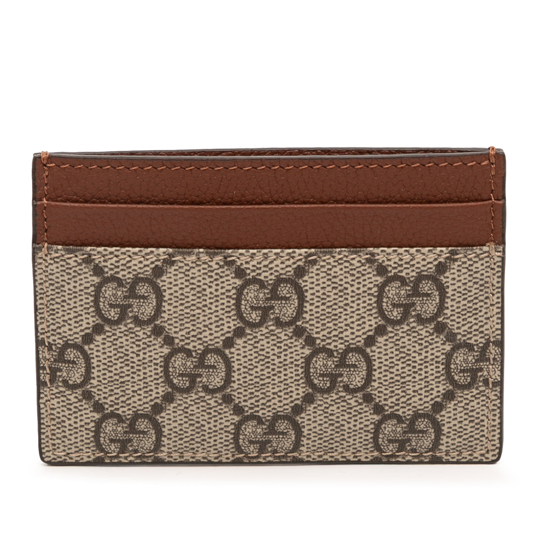 Gucci GG Supreme Card Holder