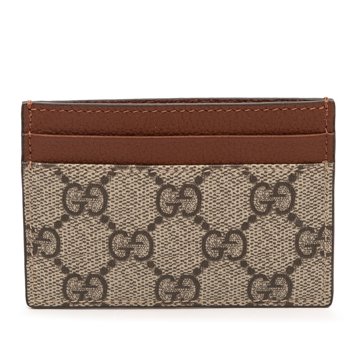Gucci GG Supreme Card Holder