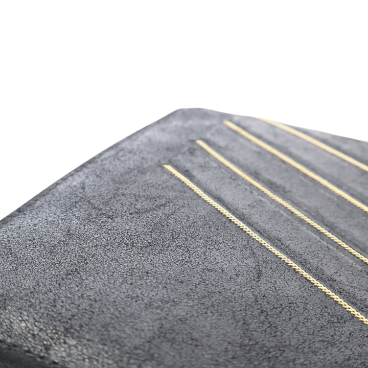 Chanel Chevron Nubuck Micro Chain Embellished Flap Noir – GABY PARIS Authentique