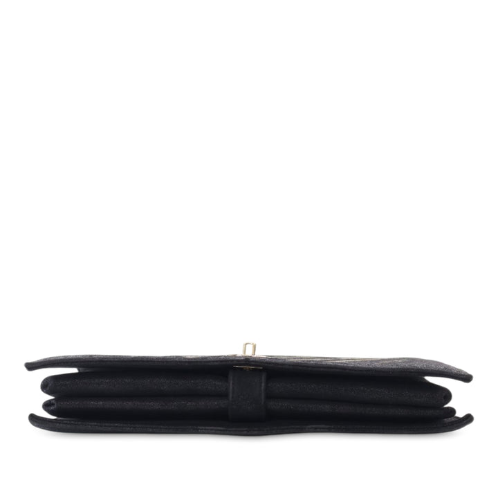 Chanel Chevron Nubuck Micro Chain Embellished Flap Noir – GABY PARIS Authentique