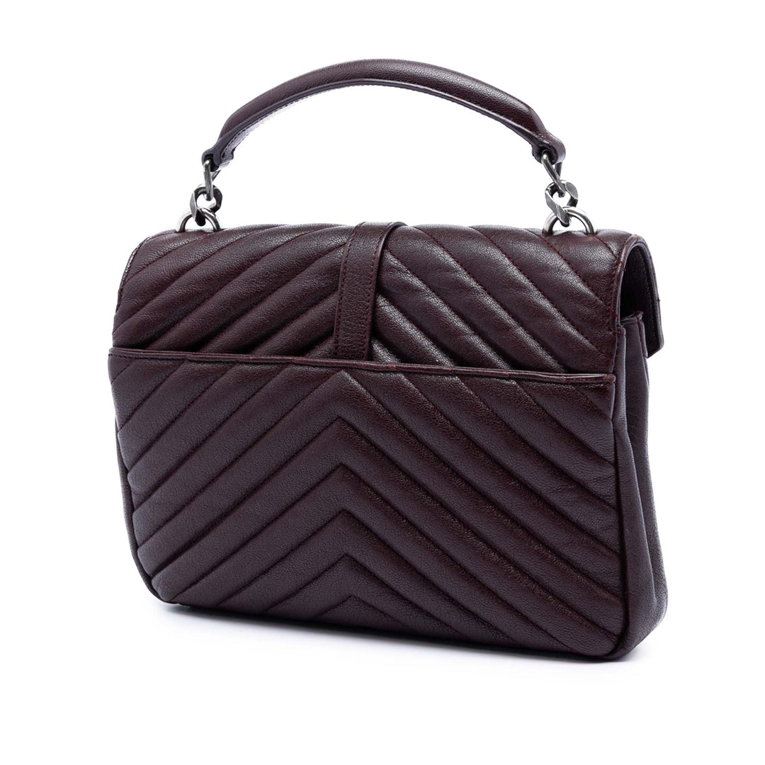 Chevron College Sac Moyen de mouton Rouge