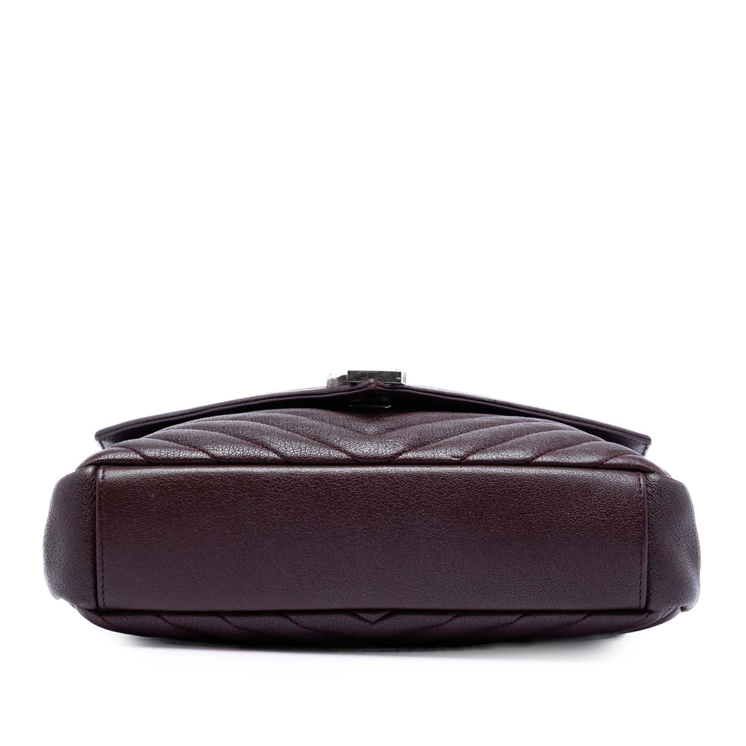 Chevron College Sac Moyen de mouton Rouge