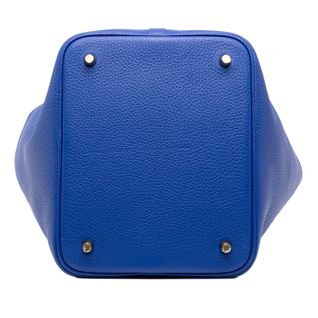 Hermès Picotin Lock 18 Clémence Bleu