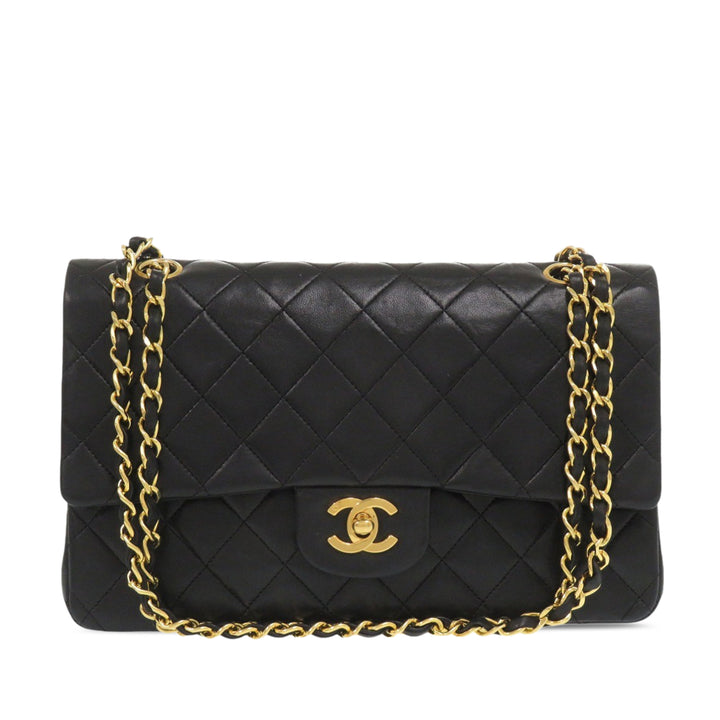 Chanel Medium Classic Cuir d’agneau Double rabat