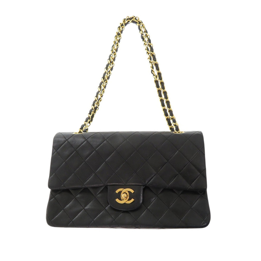 Chanel Medium Classic Cuir d’agneau Double rabat