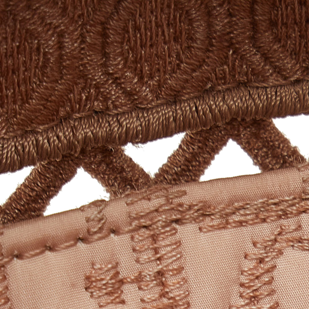 Small Mesh Book Tote Brown - Gaby Paris