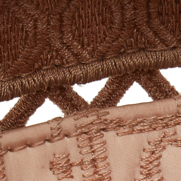 Small Mesh Book Tote Brown - Gaby Paris