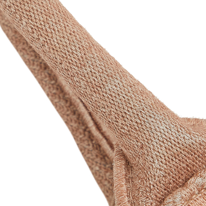 Small Mesh Book Tote Brown - Gaby Paris