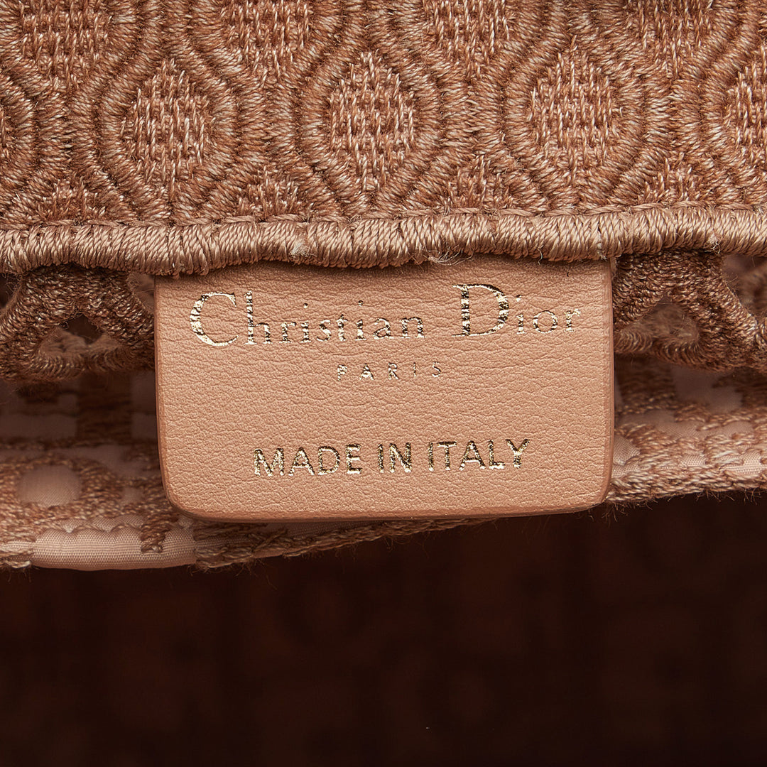 Small Mesh Book Tote Brown - Gaby Paris