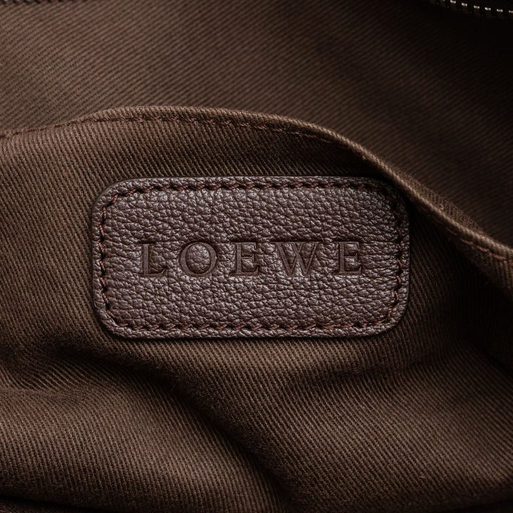 LOEWE Porte-documents Amazona Business Cuir de chèvre Marron – vue 5 – GABY PARIS