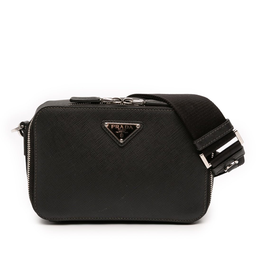 Prada Saffiano Brique Sac porté croisé