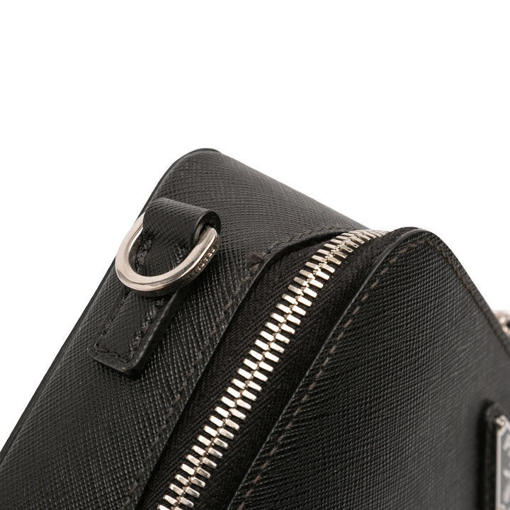 Prada Saffiano Brique Sac porté croisé